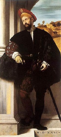 MORETTO da Brescia Portrait of a Gentleman Norge oil painting art